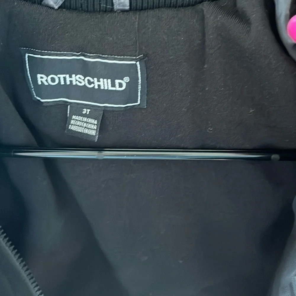 Rothschild Boy’s Gray and Black Winter Jacket NWT Size 3T NWT